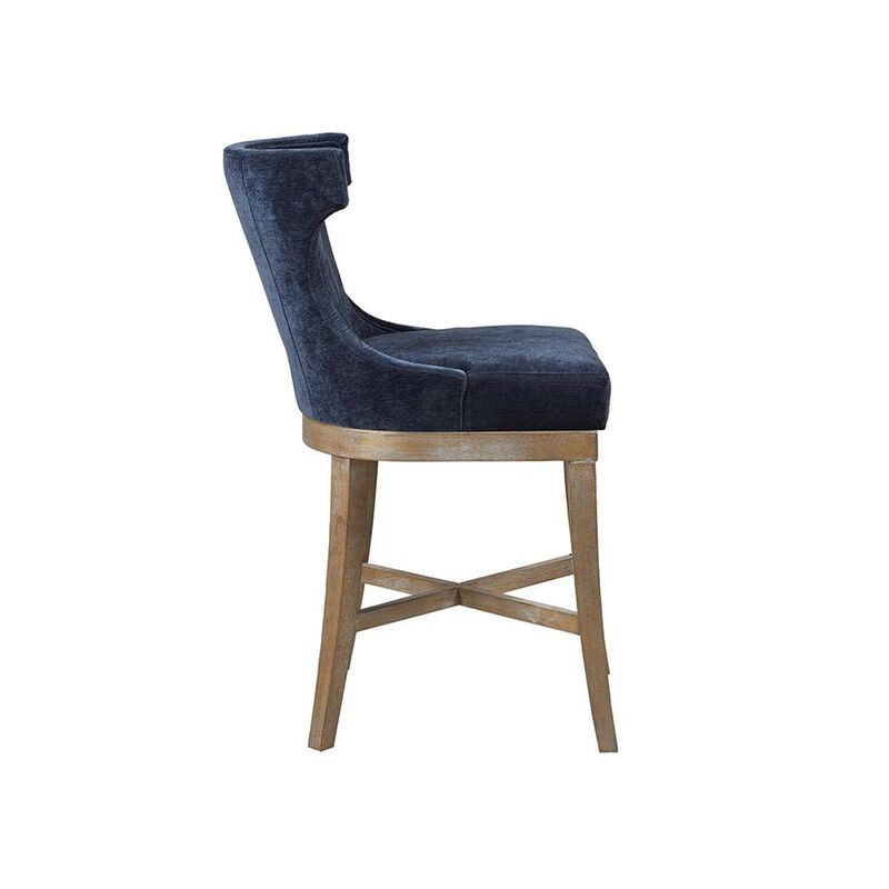 Madison Park Carson  Counter Stool, Navy