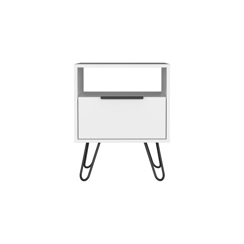 Nightstand Skyoner, Bedroom, White