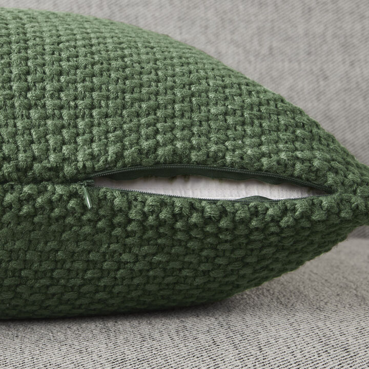 Gracie Mills Lessie Ultra-Soft Knit Oblong Pillow Cover