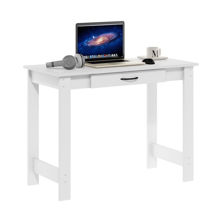 Furinno Furinno JAYA Writing Desk with Drawer  White