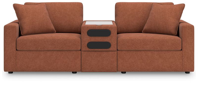 Modmax Spice 3-Piece Sectional with Audio Console