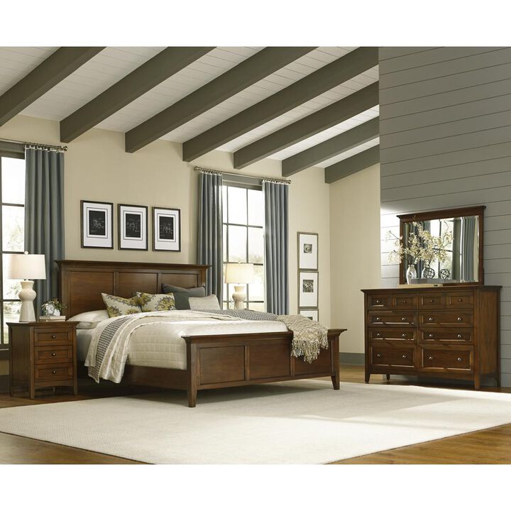 Belen Kox Cherry Brown Mansion Bed, Belen Kox