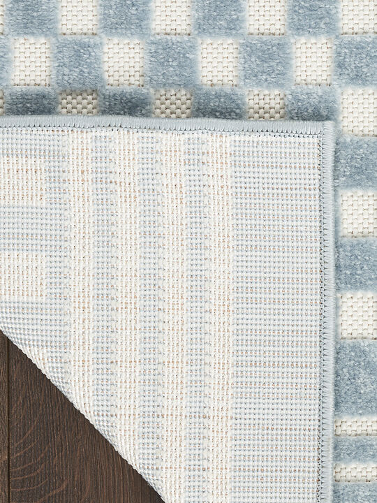 Care Free CAF02 Blue 3'11" x 5'11" Rug
