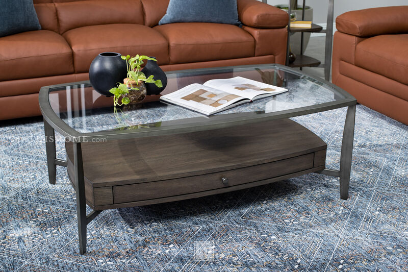 Ardis Rectangle Metal Cocktail Table