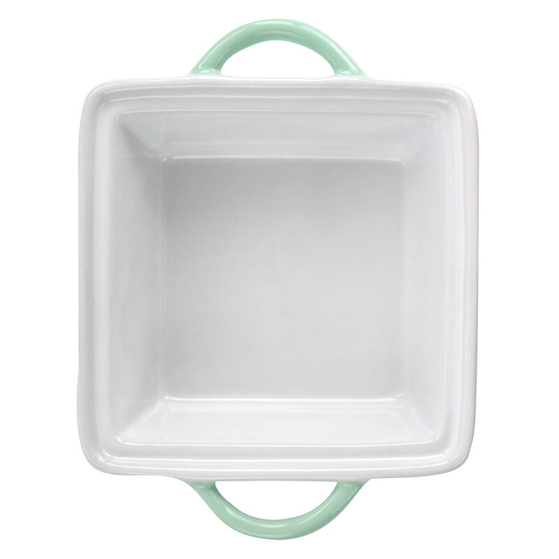 Martha Stewart Mini Stoneware Casserole with Lid in Mint