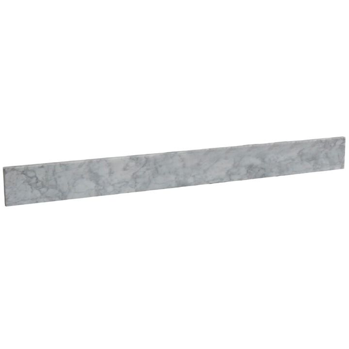 BELLATERRA HOME LLC 49 White Cararra Marble Backsplash