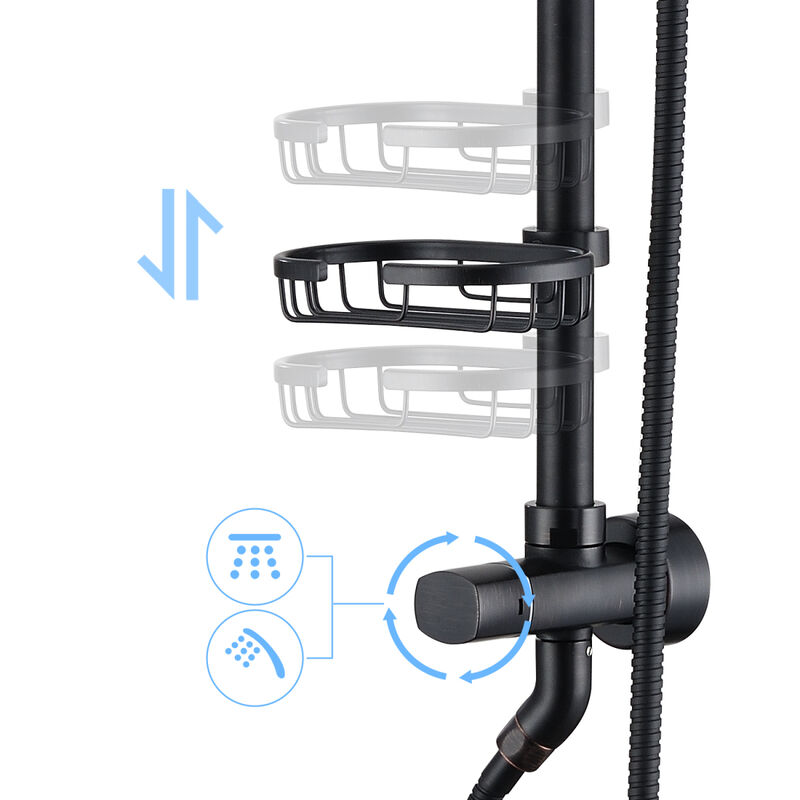 Shower Head With Handheld Shower System