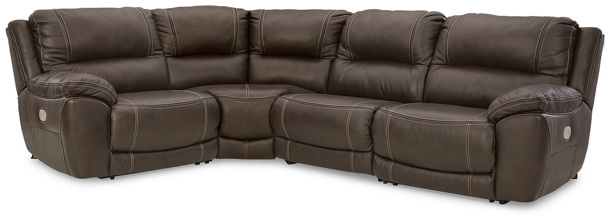 Dunleith 4PC Power Reclining Sectional