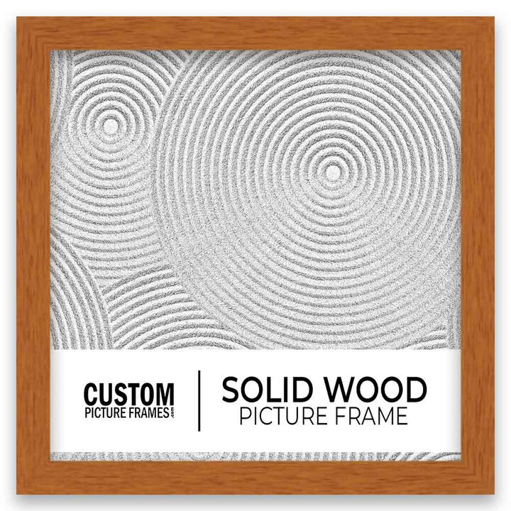 Honey Pecan Square Picture Frame