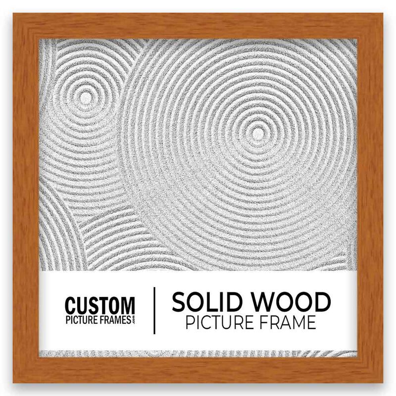 Honey Pecan Square Picture Frame