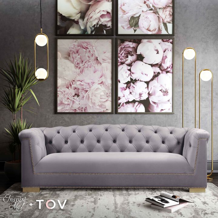 Farah Velvet Sofa