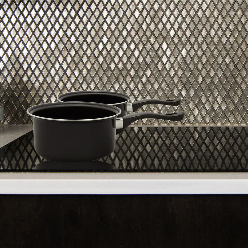Brentwood 2 Piece Carbon Steel Sauce Pan Set
