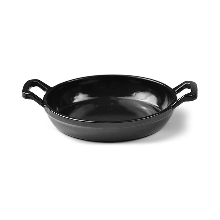 Cast Iron dia.6.25" h:1" Round Cast Iron Pan