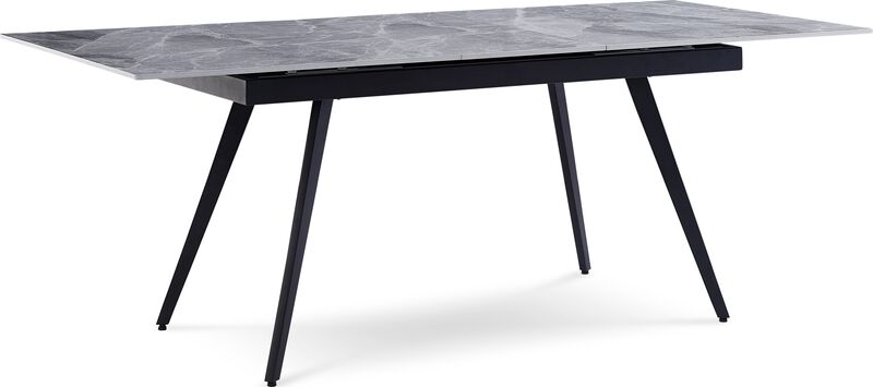 Lucia Stone Top Metal Leg Dining Table