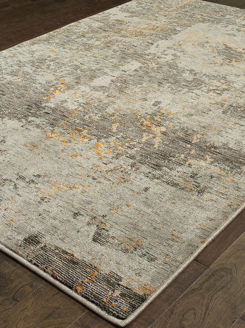 Evolution 3'3" x 5'2" Grey Rug