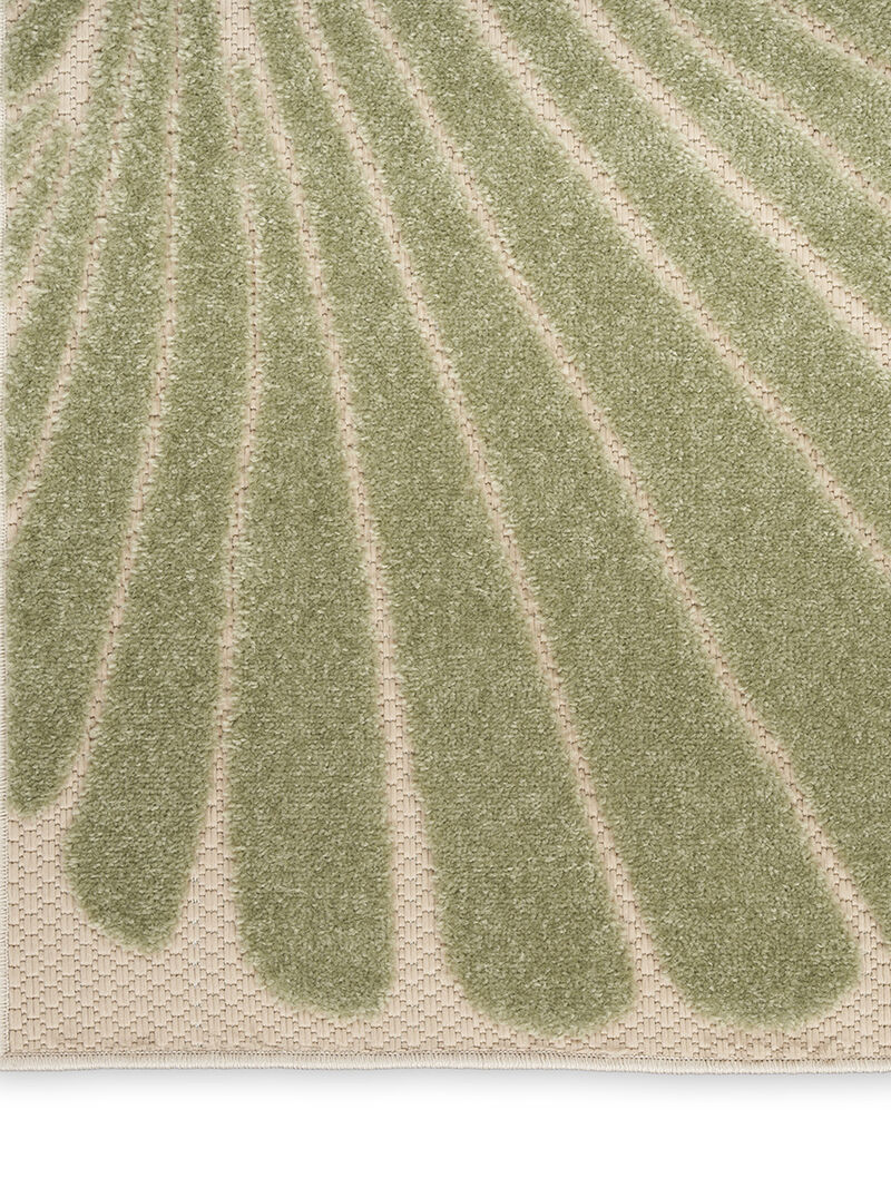 Aloha ALH24 Green/Yellow 10' x 14' Rug