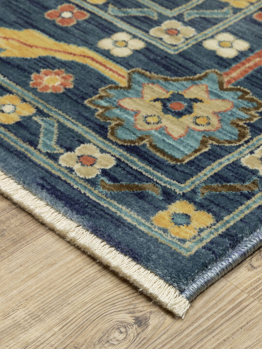 Francesca 2' x 3' Blue Rug