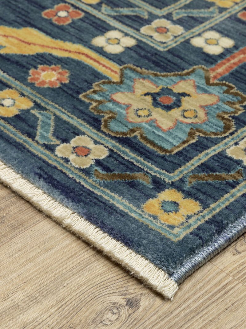 Francesca 3'3" x 5' Blue Rug