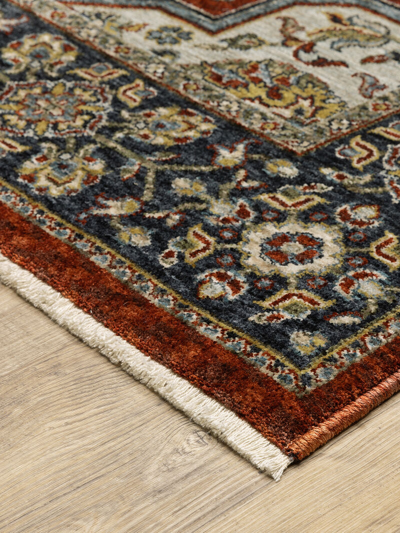 Aberdeen 3'3" x 5' Red Rug