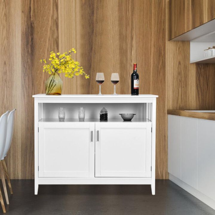Hivvago Modern Practical Wooden Kitchen Lockers with Large Storage Space
