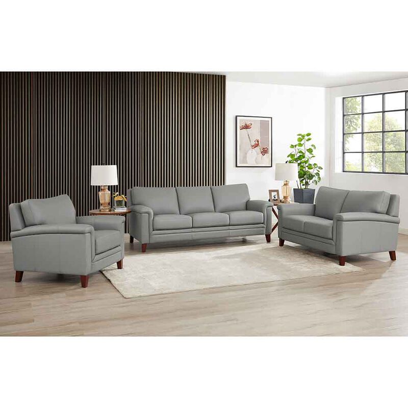 Westcott Top Grain Leather Loveseat