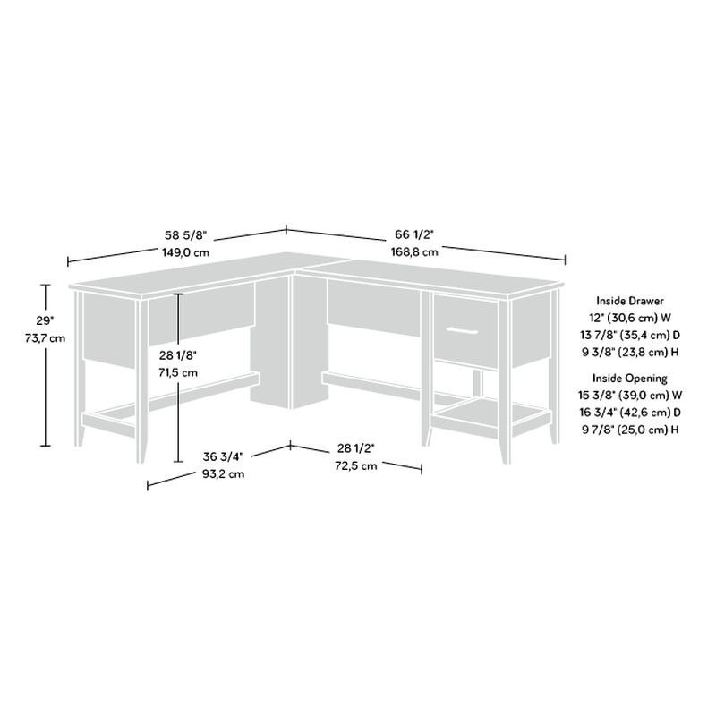 Summit Station L Desk
