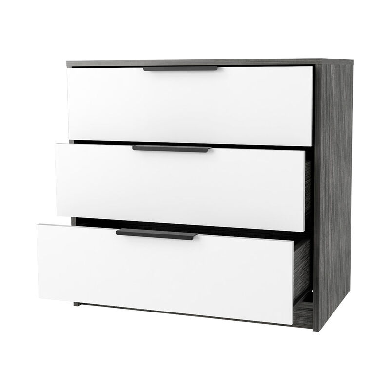Washington White 3 Drawer Dresser
