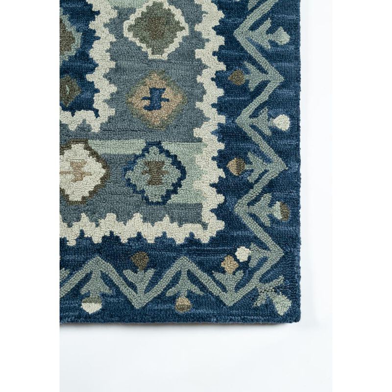 Momeni Traditional Runner Area Rug, Blue, 2'3 X 8' Runner