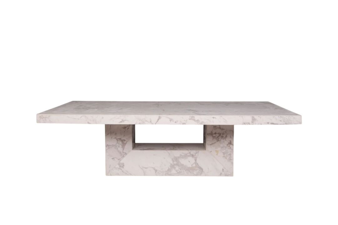 U Volakas Marble Coffee Table