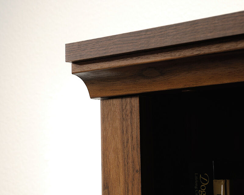 5 Shelf Bookcase In Walnut