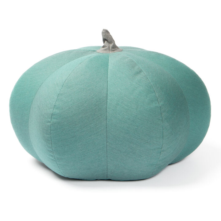 Jaxx Pumpkin Pouf - Luxurious Ottoman for Fall & Halloween Décor - Indoor/Outdoor Sunbrella Breeze