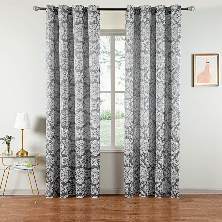 Dolce Mela Semi-Blackout Curtains Panel