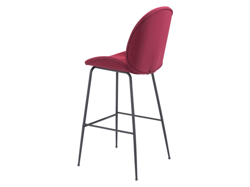 Miles Barstool Red