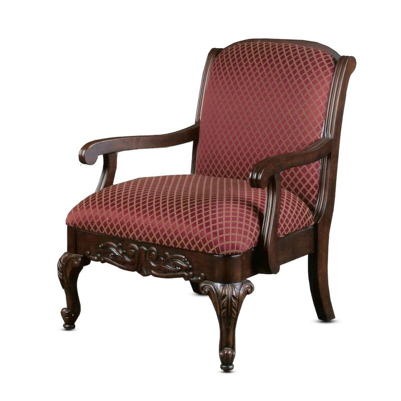 Comfort Pointe Safari Magenta Arm Chair