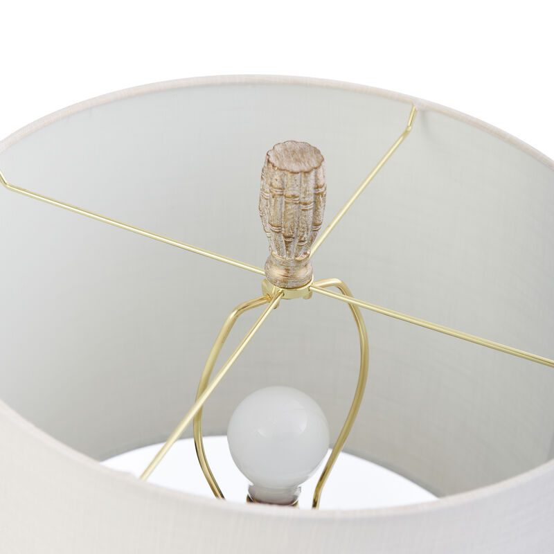 Baffo Gold Jar Table Lamp
