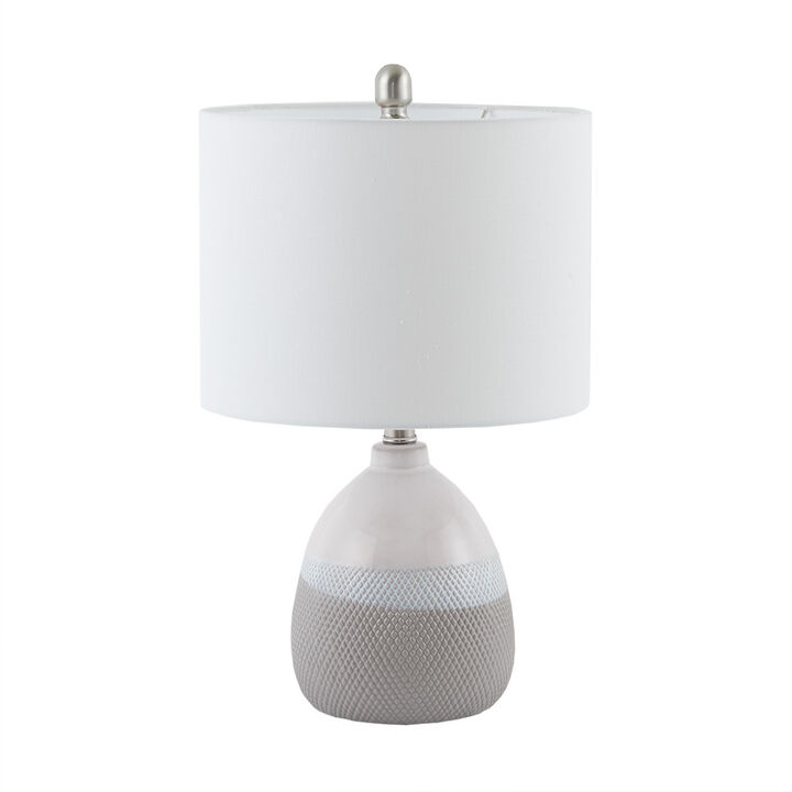 Gracie Mills Ochoa Ceramic Textured Table Lamp