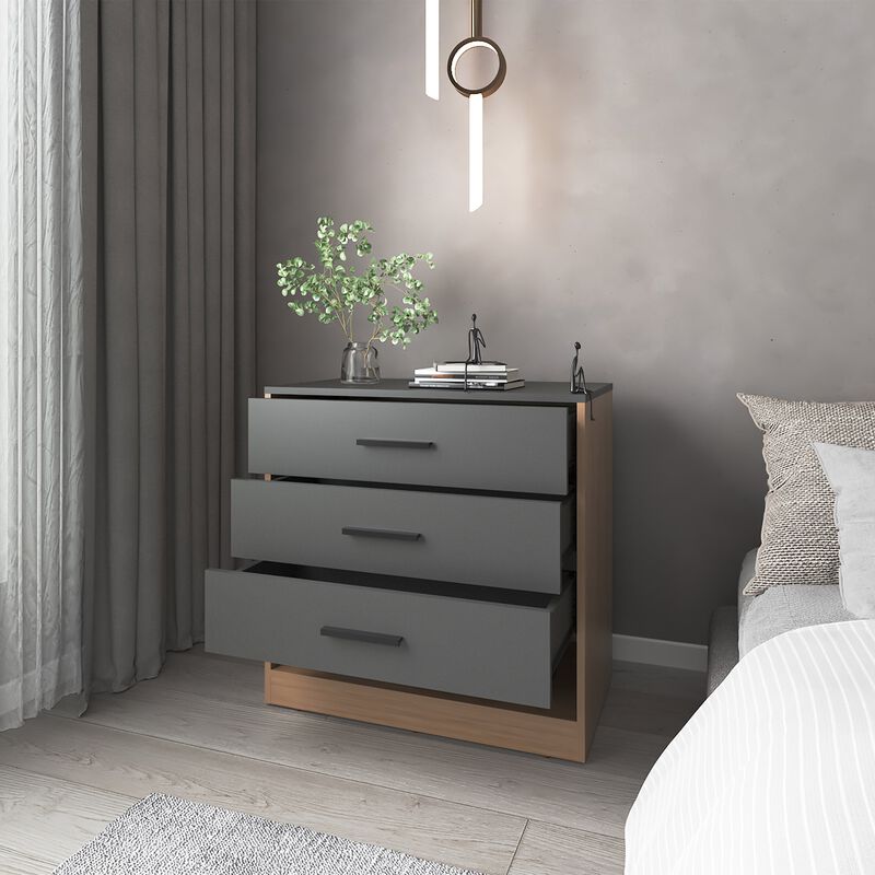 Fraser Dresser, Matt Grey/Macadamia