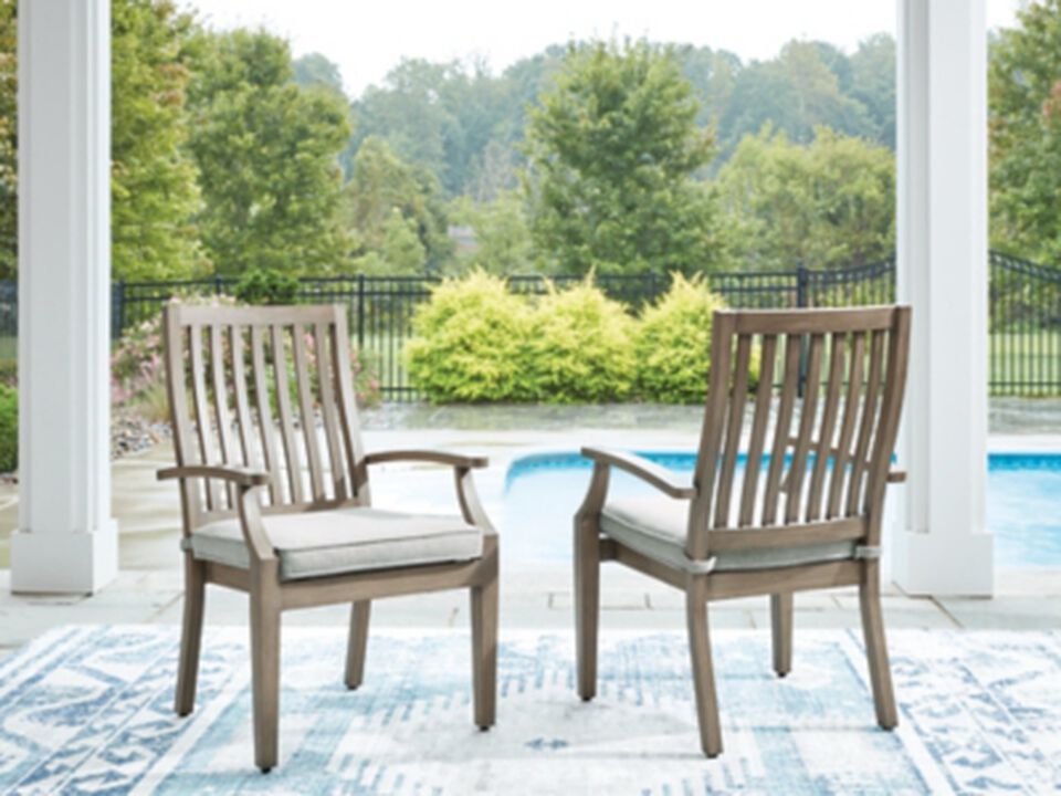 Rainier Ranch Outdoor Arm Chair with Cushion