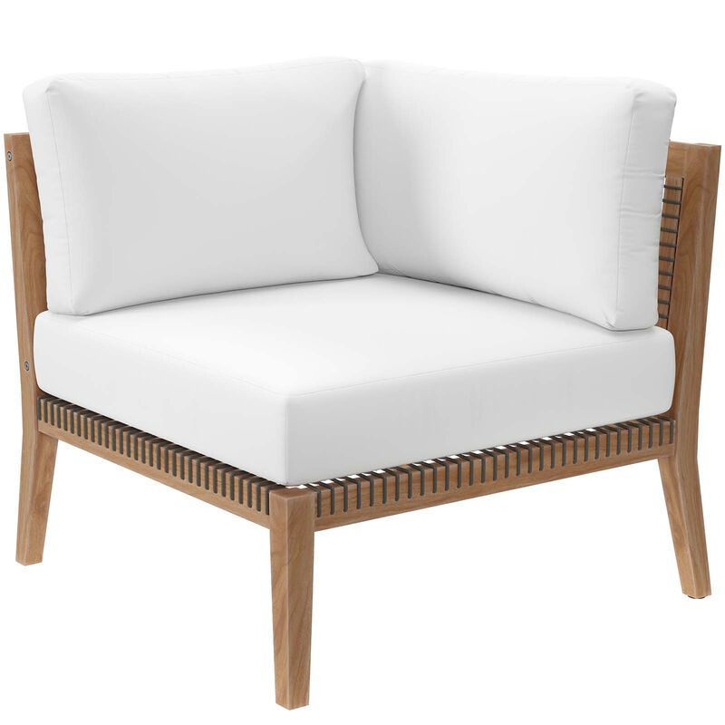 Modway - Clearwater Outdoor Patio Teak Wood Loveseat