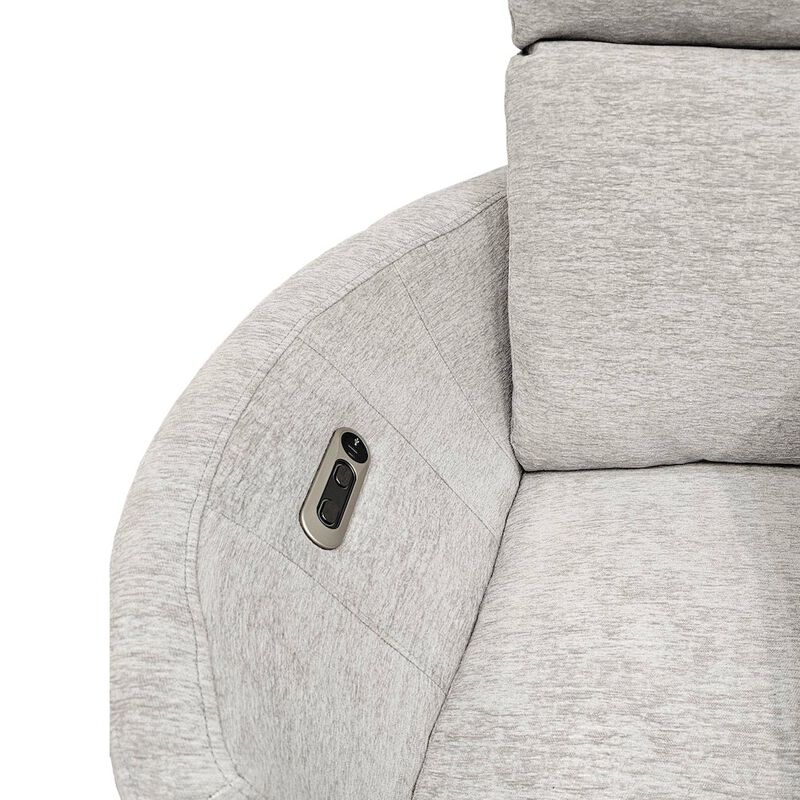 Parker Living Mineral Power Swivel Glider Recliner