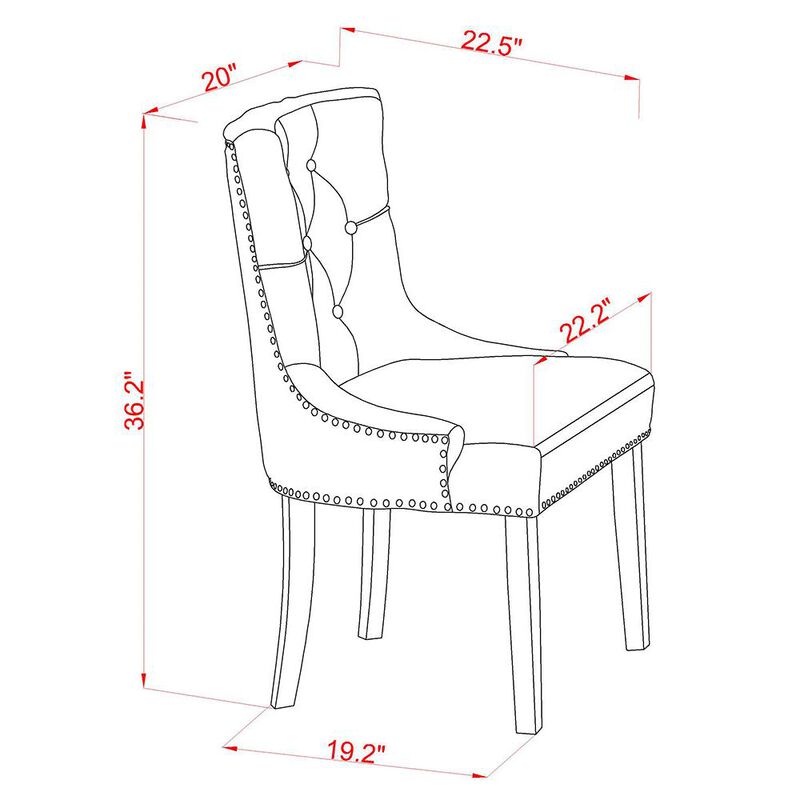 Dining Table- Parson Chairs