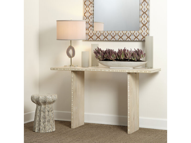 Agate Slice Table Lamp