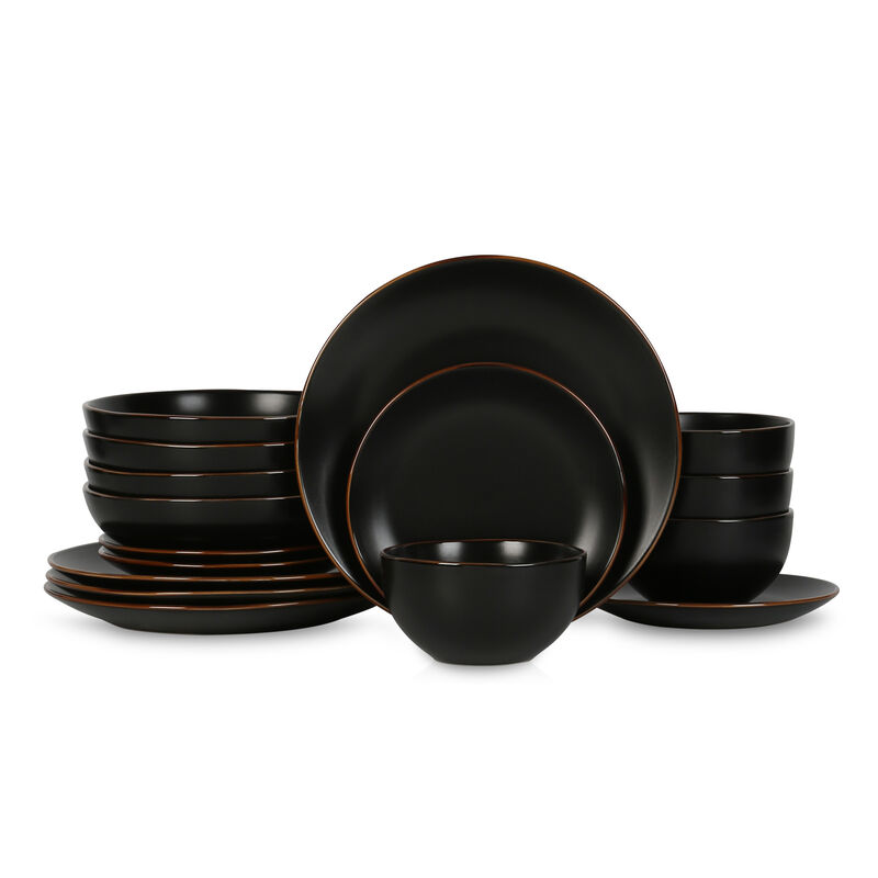 Stone Lain Brasa Stoneware 16 Piece Dinnerware Set