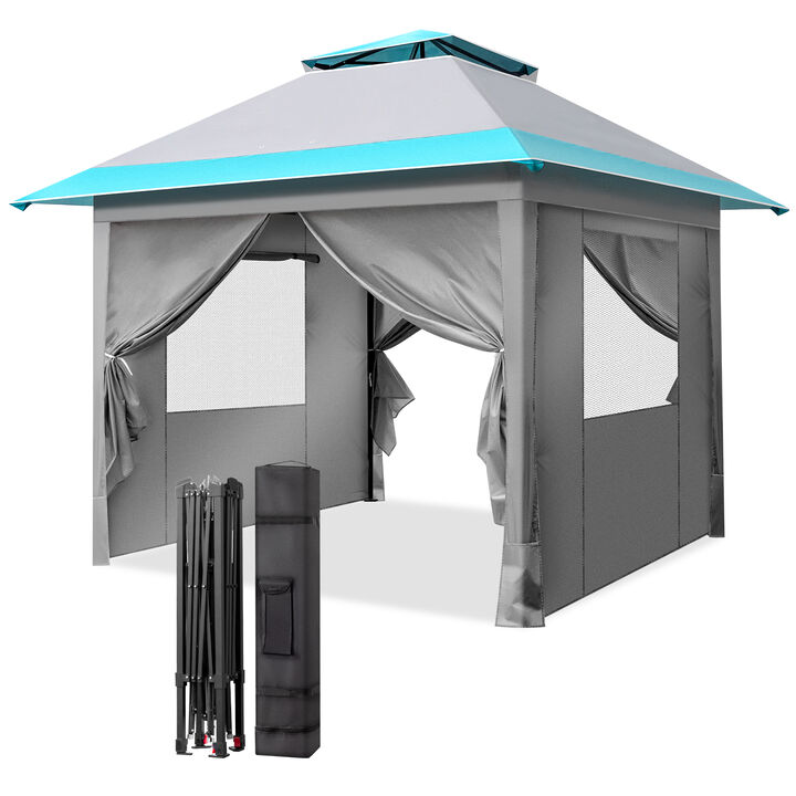 Portable Outdoor Pop-Up Canopy for Beach or Backyard Use