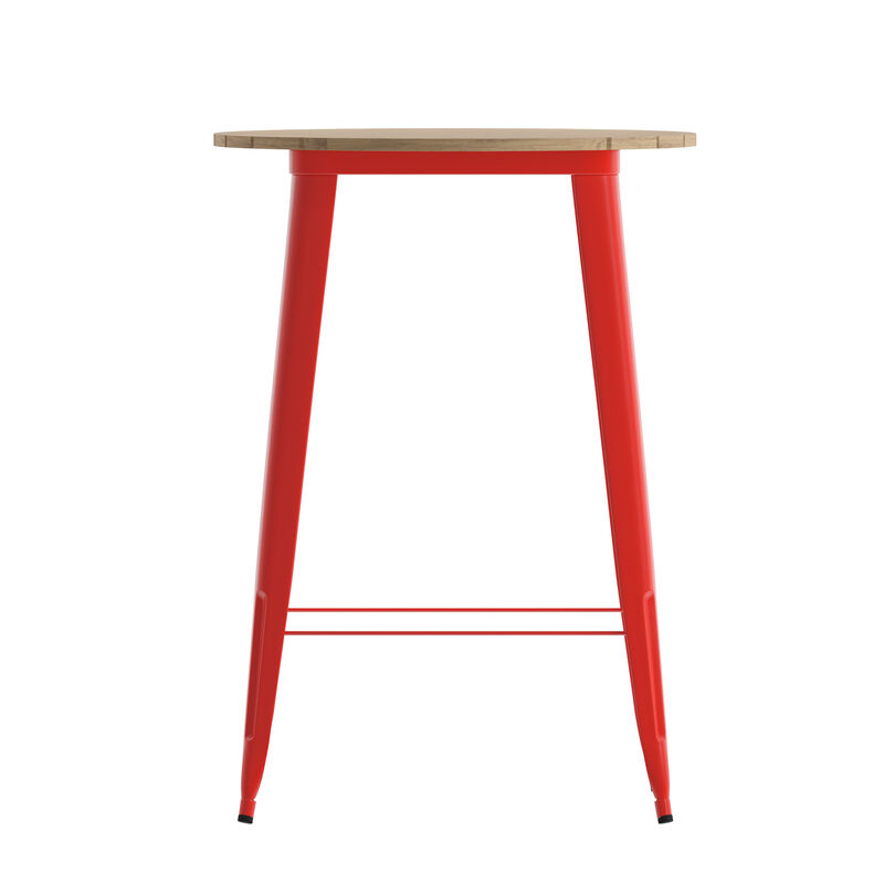 Metal Colorful Restaurant Bar Tables