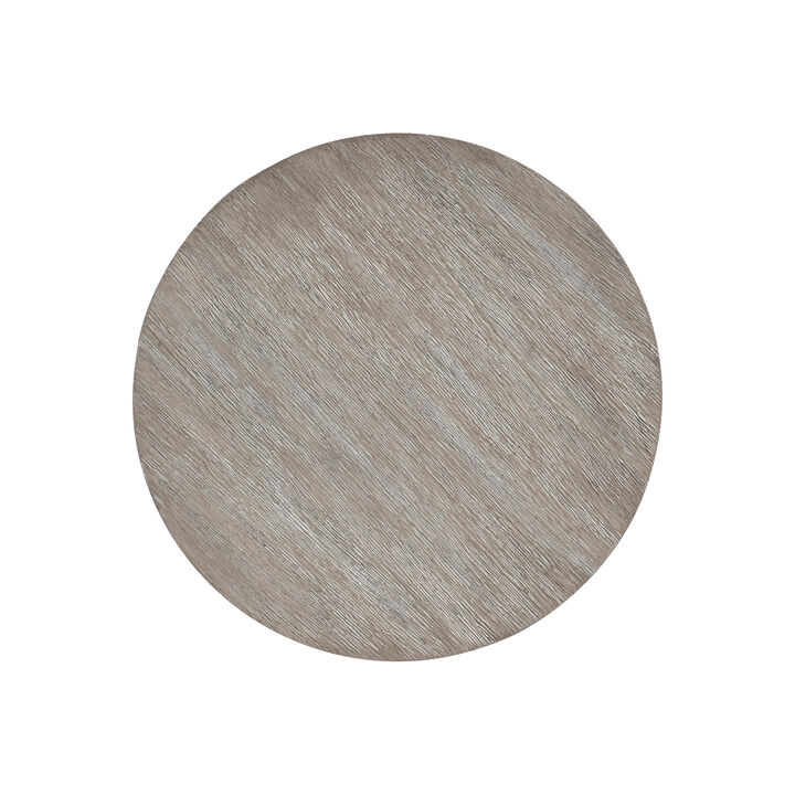 Foundations Round Side Table in Gray