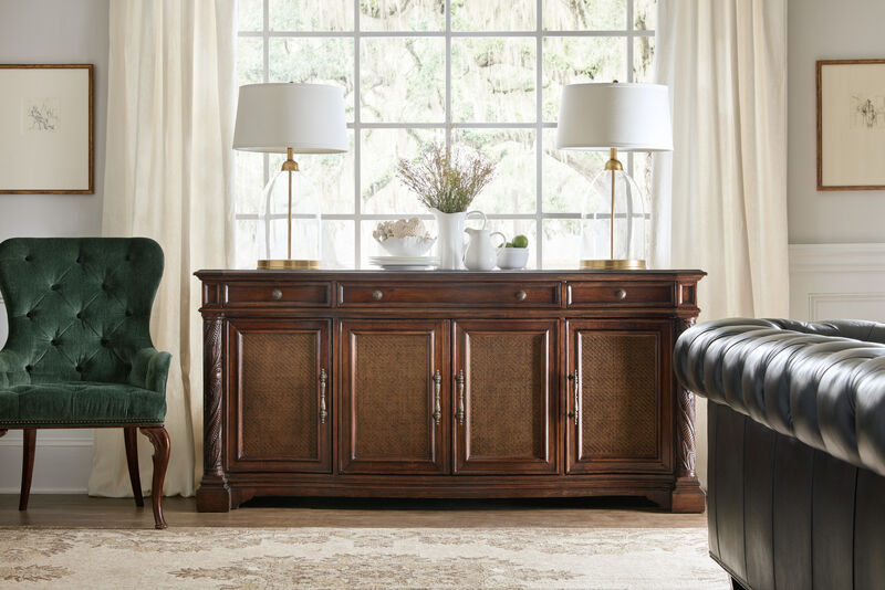 Charleston Four Door-Three Drawer Buffet