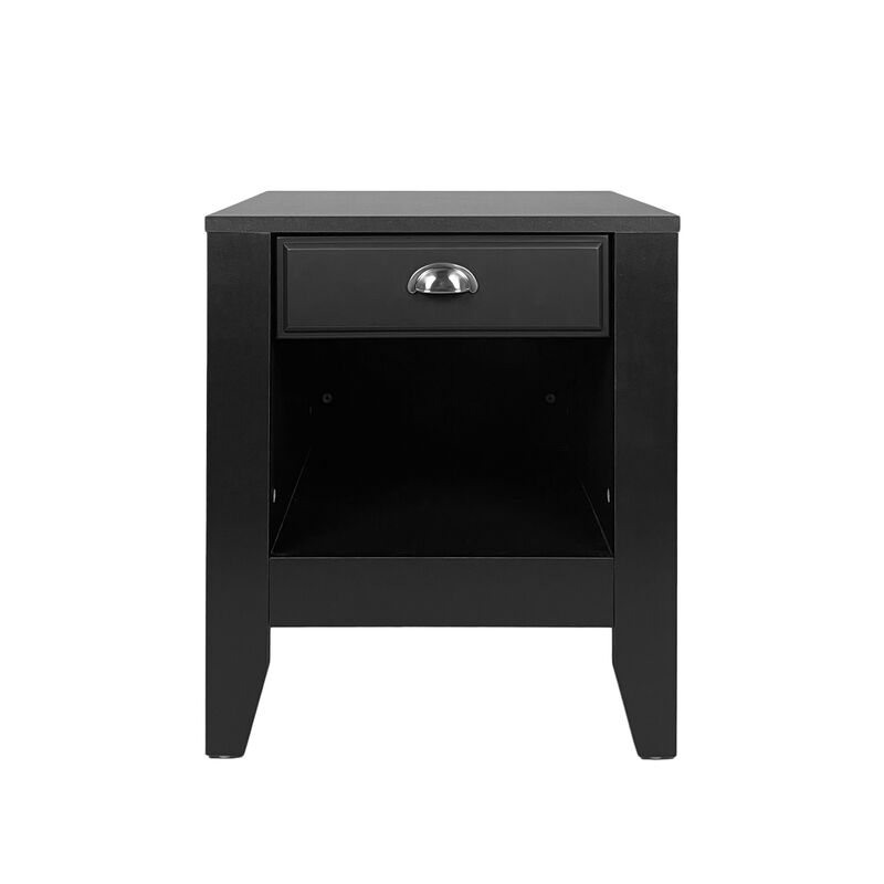 Merax Elegant Night Stand Side Table with 1 Drawer