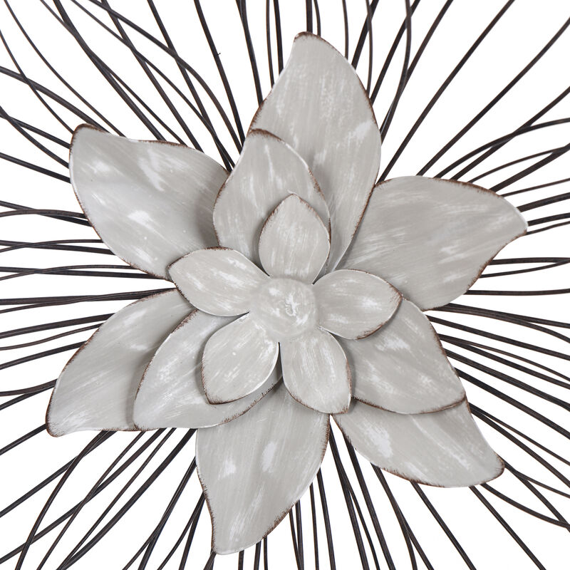 Metal Wall Sculptures Set of 3