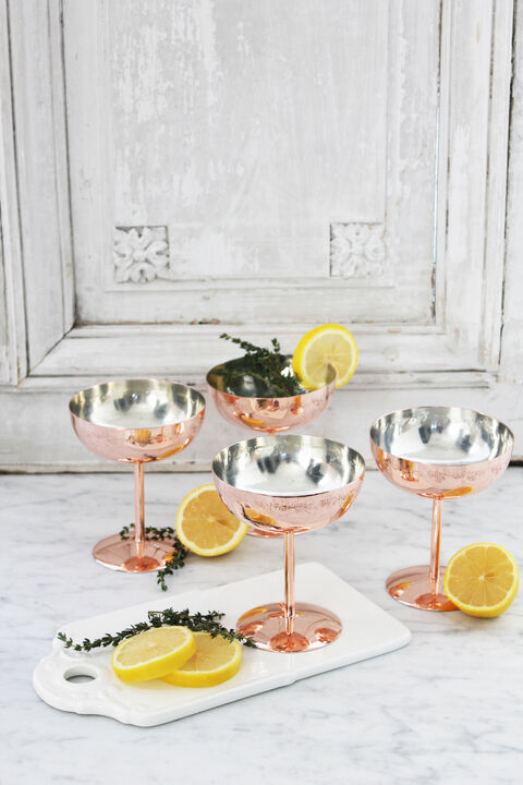 Coppermill Kitchen Vintage Inspired Coupe Glass Se/2